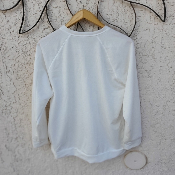 Merry Christmas Graphic Holiday Trees Long Sleeve Sz. 2X Sweatshirt - Picture 4 of 10